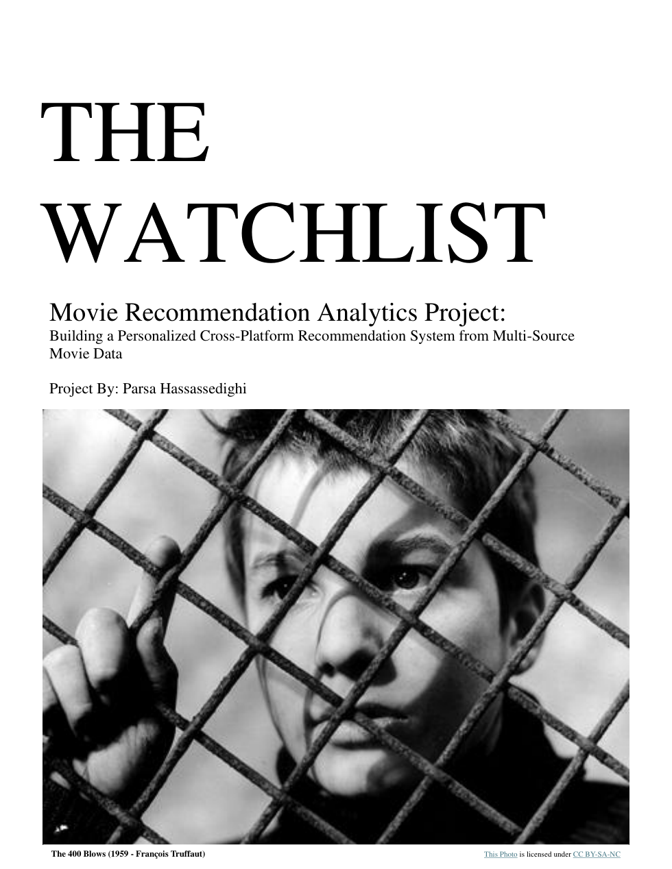 The Watchlist report cover